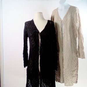 Bunles two Cárdigan midi WHITE STAG L 12/14